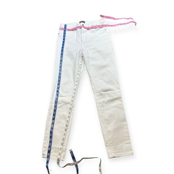 ABERCROMBIE & FITCH Women’s White Simone High Rise Ankle Skinny Jeans Size 6 / 2 - Picture 4 of 4